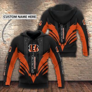 NFL Cincinnati Bengals Personalized 3D Hoodie 15, NFL Hoodie