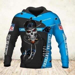 Death Carolina Panthers – Hoodie 3D 1, NFL Hoodie