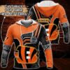 NFL Cincinnati Bengals Personalized 3D Hoodie 16, NFL Hoodie