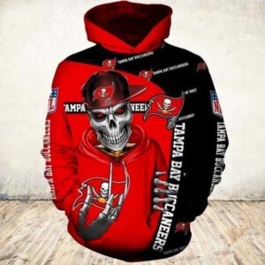 Death Hip Hop Tampa Bay Buccaneers 3D Hoodie, NFL Hoodie