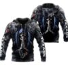 Death Houston Texans 3D Hoodie, NFL Hoodie
