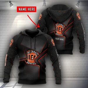 NFL Cincinnati Bengals Personalized 3D Hoodie 19, NFL Hoodie