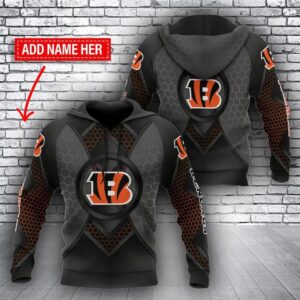 NFL Cincinnati Bengals Personalized 3D Hoodie 4, NFL Hoodie