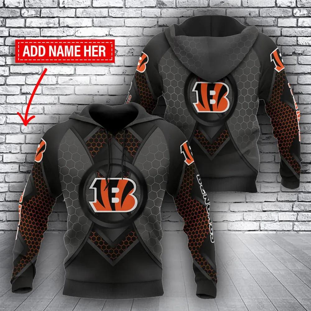 NFL Cincinnati Bengals Personalized 3D Hoodie 4, NFL Hoodie NFL Cincinnati Bengals Personalized 3D Hoodie 4, NFL Hoodie