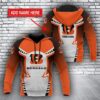 NFL Cincinnati Bengals Personalized 3D Hoodie 7, NFL Hoodie