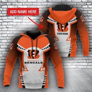 NFL Cincinnati Bengals Personalized 3D Hoodie 7, NFL Hoodie