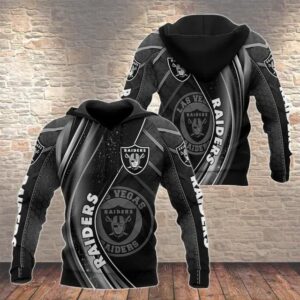NFL Las Vegas Raiders 3D Hoodie 7, NFL Hoodie