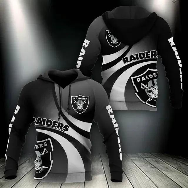 NFL Las Vegas Raiders 3D Hoodie 8, NFL Hoodie NFL Las Vegas Raiders 3D Hoodie 8, NFL Hoodie