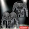 NFL Las Vegas Raiders Personalized 3D Hoodie 2, NFL Hoodie