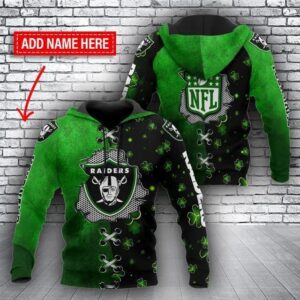 NFL Las Vegas Raiders Personalized 3D Hoodie 3, NFL Hoodie