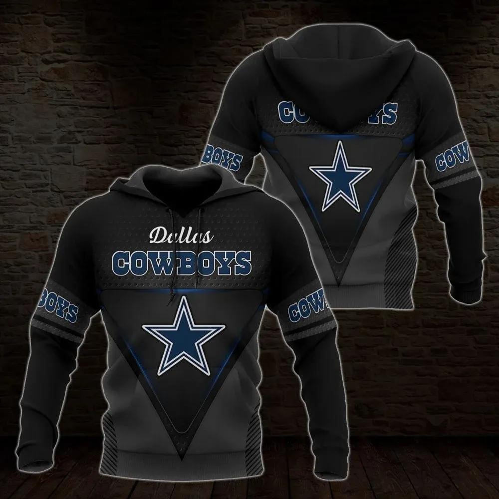 NFL Dallas Cowboys 3D Hoodie 23, NFL Hoodie NFL Dallas Cowboys 3D Hoodie 23, NFL Hoodie