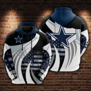 NFL Dallas Cowboys 3D Hoodie 10, NFL Hoodie