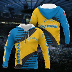 NFL Los Angeles Chargers 3D Hoodie 11, NFL Hoodie