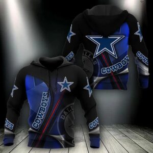 NFL Dallas Cowboys 3D Hoodie 17, NFL Hoodie