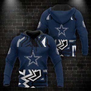 NFL Dallas Cowboys 3D Hoodie 25, NFL Hoodie