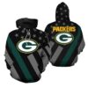 Green Bay Packers American Flag Black Hoodie, NFL Hoodie