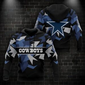 NFL Dallas Cowboys 3D Hoodie 27, NFL Hoodie