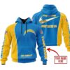 NFL Los Angeles Chargers Personalized 3D Hoodie 4, NFL Hoodie