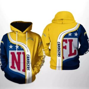 NFL Los Angeles Chargerss 3D Hoodie, NFL Hoodie