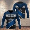 NFL Dallas Cowboys 3D Logo Hoodie, NFL Hoodie
