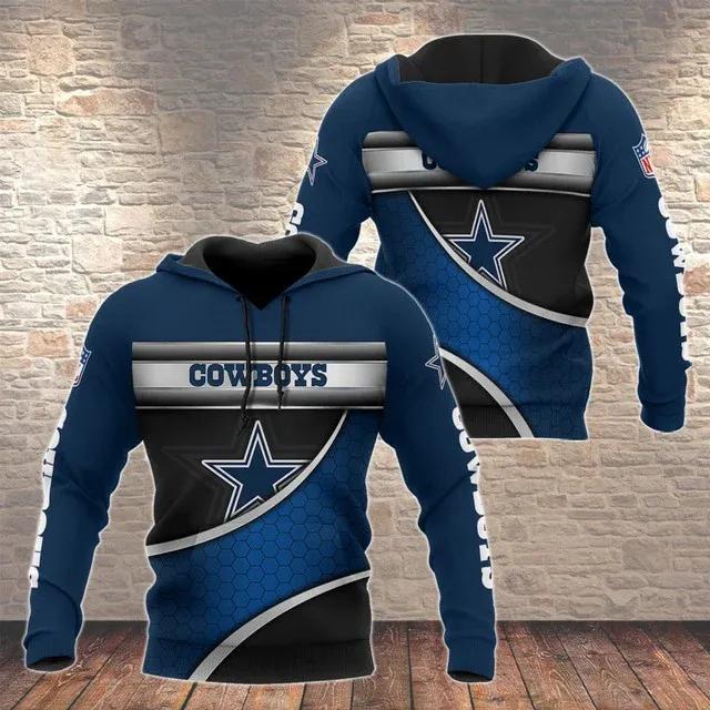 NFL Dallas Cowboys 3D Logo Hoodie, NFL Hoodie NFL Dallas Cowboys 3D Logo Hoodie, NFL Hoodie