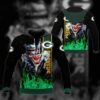 Green Bay Packers Joker Poker Green Bay 3D Hoodie, NFL Hoodie