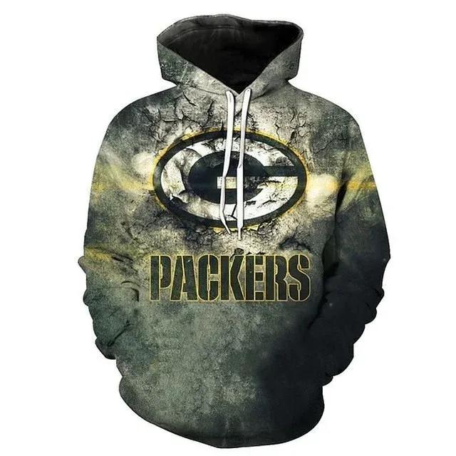 Green Bay Packers Moss Green 3D Hoodie, NFL Hoodie Green Bay Packers Moss Green 3D Hoodie, NFL Hoodie