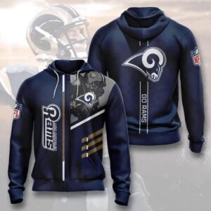 NFL Los Angeles Rams 3D Hoodie 13, NFL Hoodie