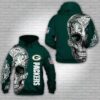 Green Bay Packers Nlf Fan Sugar Skull 3D Hoodie, NFL Hoodie