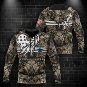 NFL Dallas Cowboys Hunting 3D Hoodie, NFL Hoodie