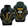 Nfl Green Bay Packers Fullover Hoodie, NFL Hoodie