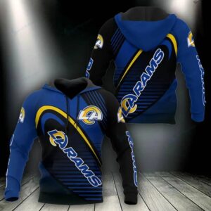 NFL Los Angeles Rams 3D Hoodie 15, NFL Hoodie