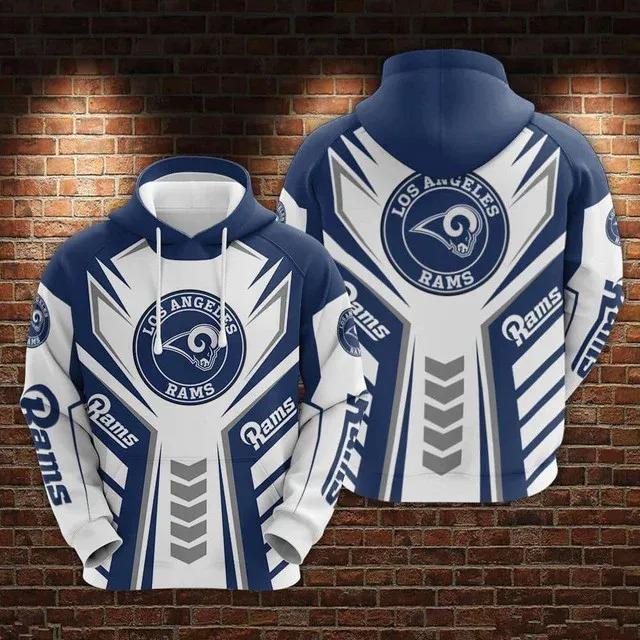 NFL Los Angeles Rams 3D Hoodie 18, NFL Hoodie NFL Los Angeles Rams 3D Hoodie 18, NFL Hoodie