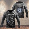 NFL Dallas Cowboys Skeleton 3D Hoodie 2, NFL Hoodie