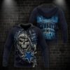 NFL Dallas Cowboys Skull 3D Hoodie 5, NFL Hoodie