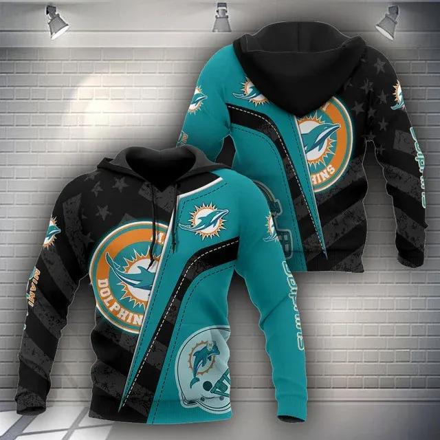NFL Miami Dolphins 3D Hoodie 6, NFL Hoodie NFL Miami Dolphins 3D Hoodie 6, NFL Hoodie