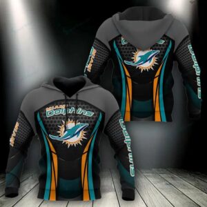 NFL Miami Dolphins 3D Hoodie 11, NFL Hoodie