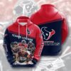 Houston Texans Legends 3D Hoodie, NFL Hoodie