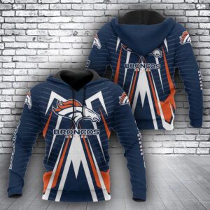 NFL Denver Broncos 3D Hoodie 11, NFL Hoodie