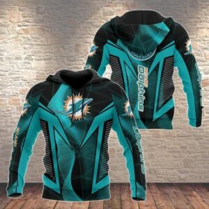 NFL Miami Dolphins 3D Hoodie 8, NFL Hoodie