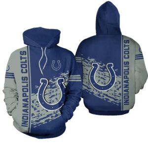 Indianapolis Colts 3D Hoodie, NFL Hoodie