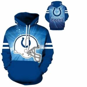 Indianapolis Colts Team 3D Hoodie, NFL Hoodie
