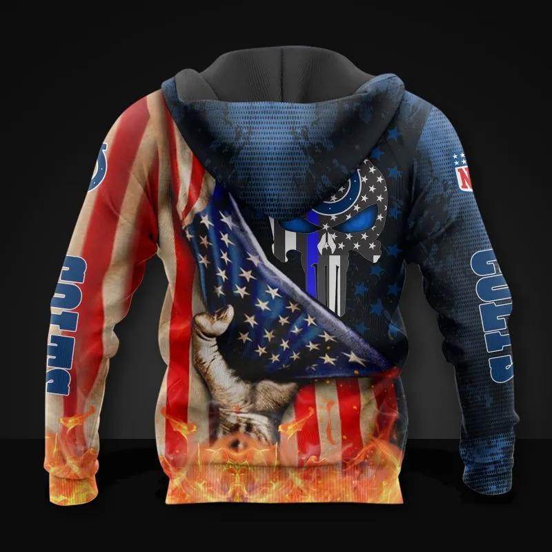 Indianapolis Skull Colts American Flag All Over Print Hoodie, NFL Hoodie Indianapolis Skull Colts American Flag All Over Print Hoodie, NFL Hoodie