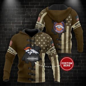 NFL Denver Broncos Personalized 3D Hoodie 10, NFL Hoodie