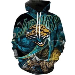 Jacksonville Jaguars 3D Hoodie, NFL Hoodie