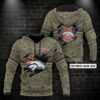 NFL Denver Broncos Personalized 3D Hoodie 3, NFL Hoodie