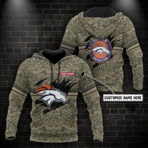 NFL Denver Broncos Personalized 3D Hoodie 3, NFL Hoodie