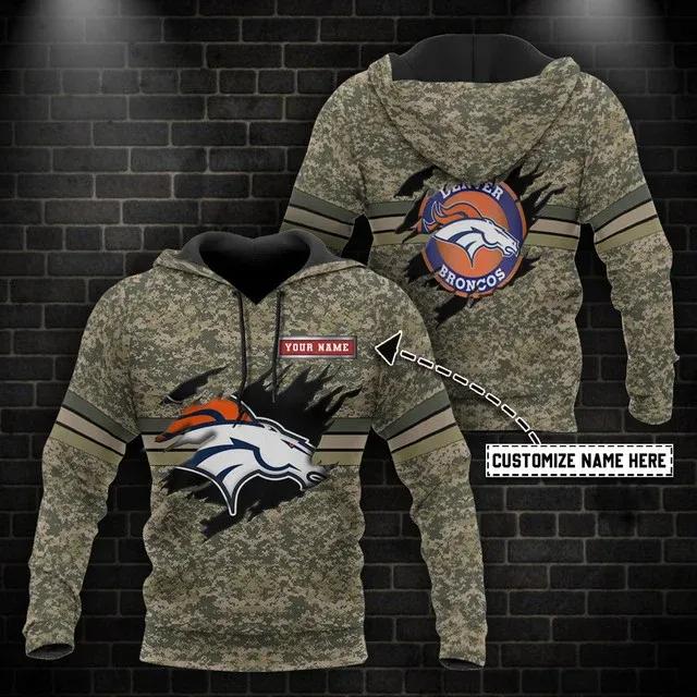 NFL Denver Broncos Personalized 3D Hoodie 3, NFL Hoodie NFL Denver Broncos Personalized 3D Hoodie 3, NFL Hoodie