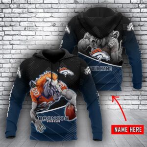 NFL Denver Broncos Personalized 3D Hoodie 4, NFL Hoodie