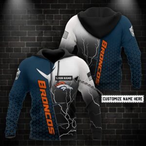NFL Denver Broncos Personalized 3D Hoodie 5, NFL Hoodie